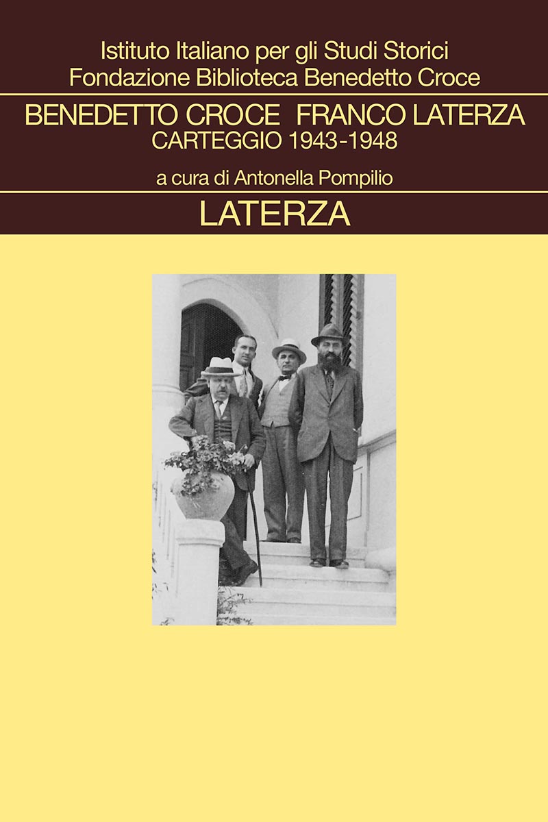 Benedetto Croce Franco Laterza