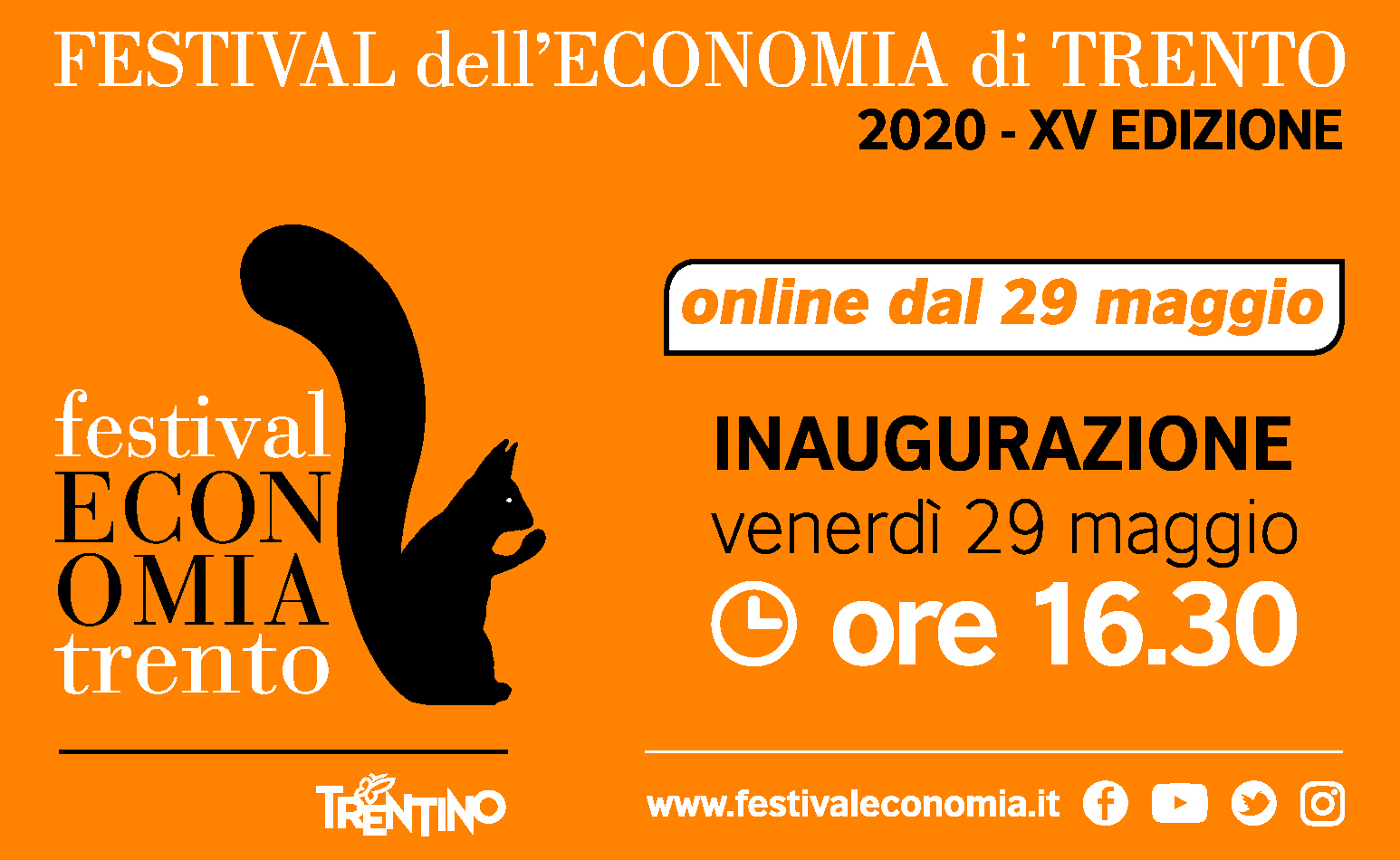 Festival dell’Economia on line