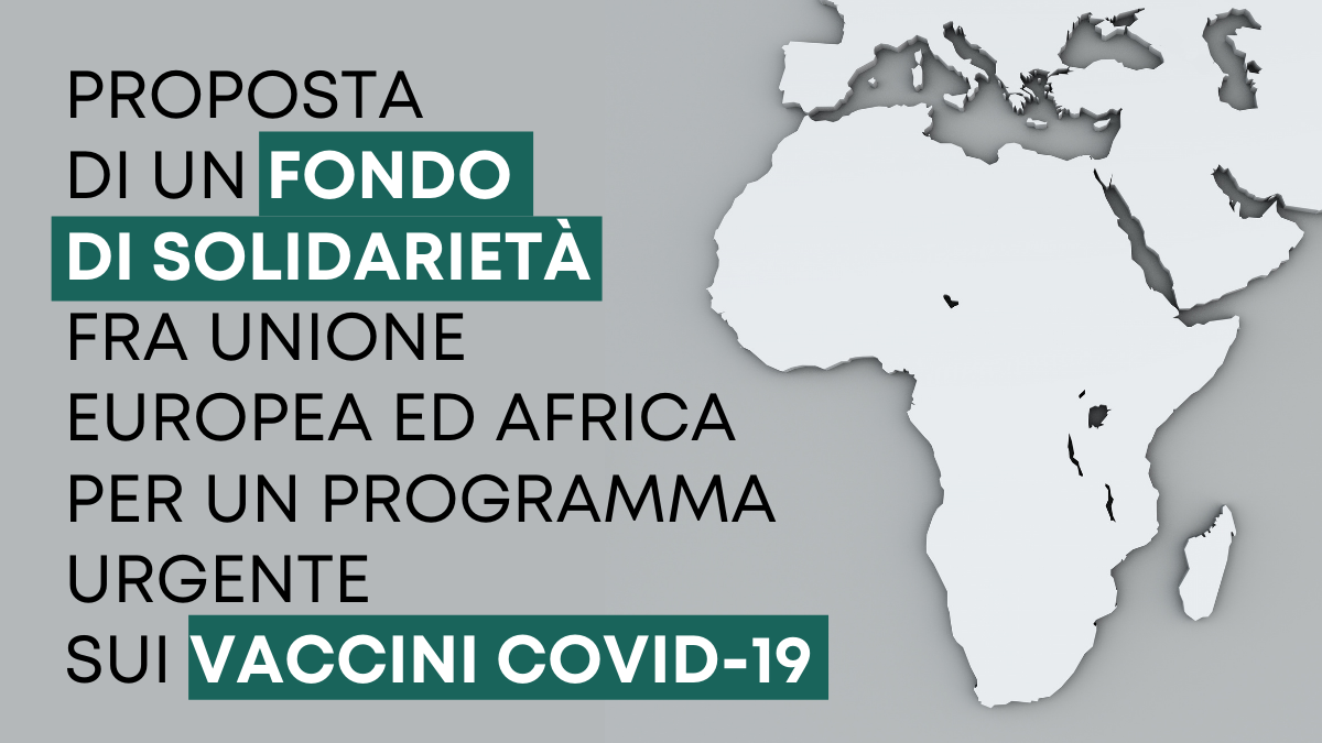 Vaccini covid-19: proposta di un fondo di solidarietà fra UE ed Africa
